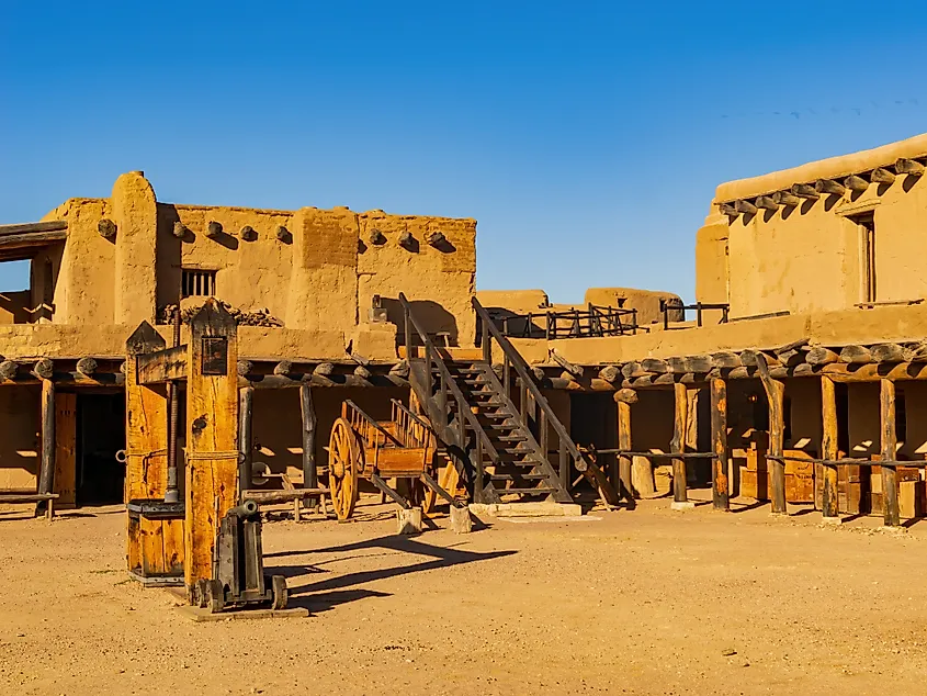 Bent’s Old Fort National Historic Site in La Junta, Colorado.