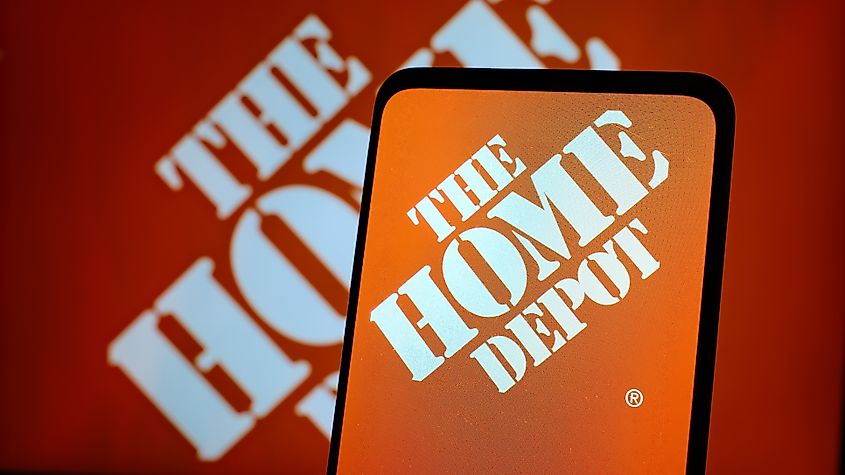 The Home Depot. Editorial credit: Ployker / Shutterstock.com