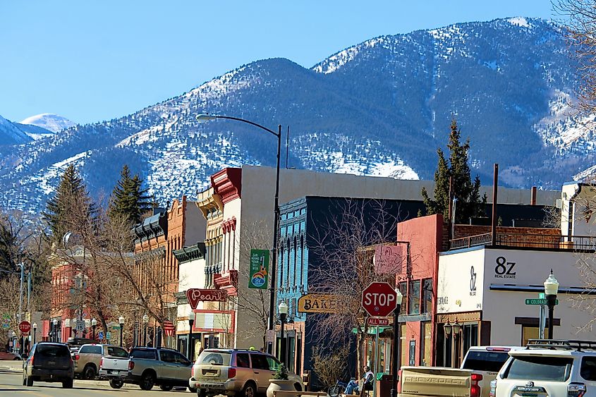 Buena Vista, Colorado. Editorial credit: photojohn830 / Shutterstock.com