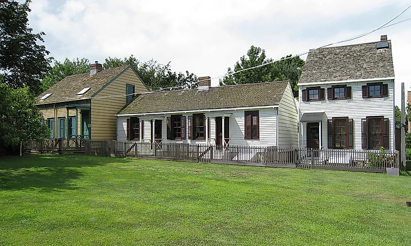 Hunterfly Road Houses, Weeksville, Brooklyn.