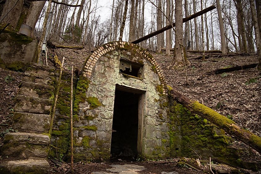 Fairy House hidden in the Great Smoky Mountains National Park