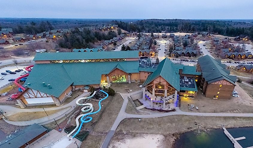 Three Bears Lodge in Warrens, Wisconsin.