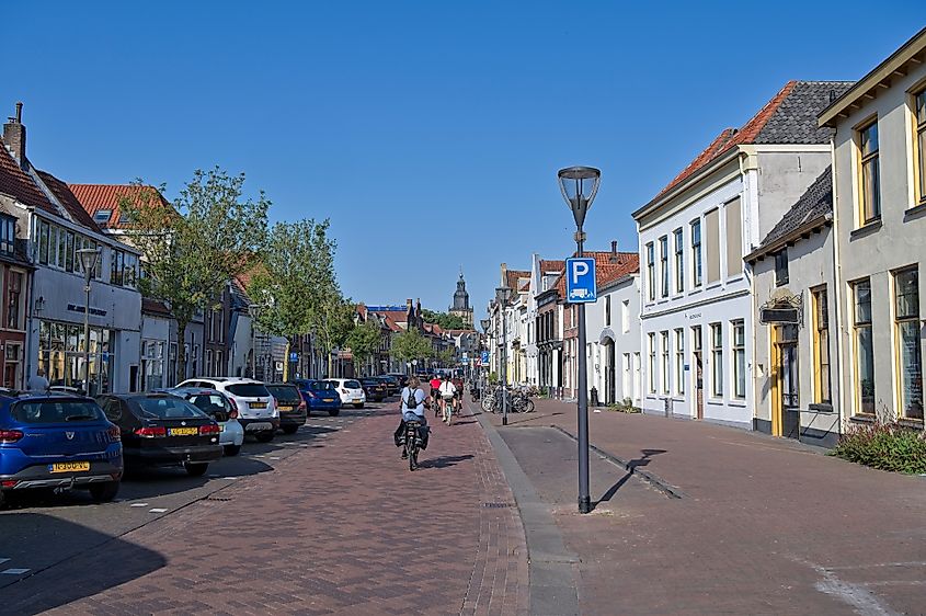 Laarstraat street in Zutphen 