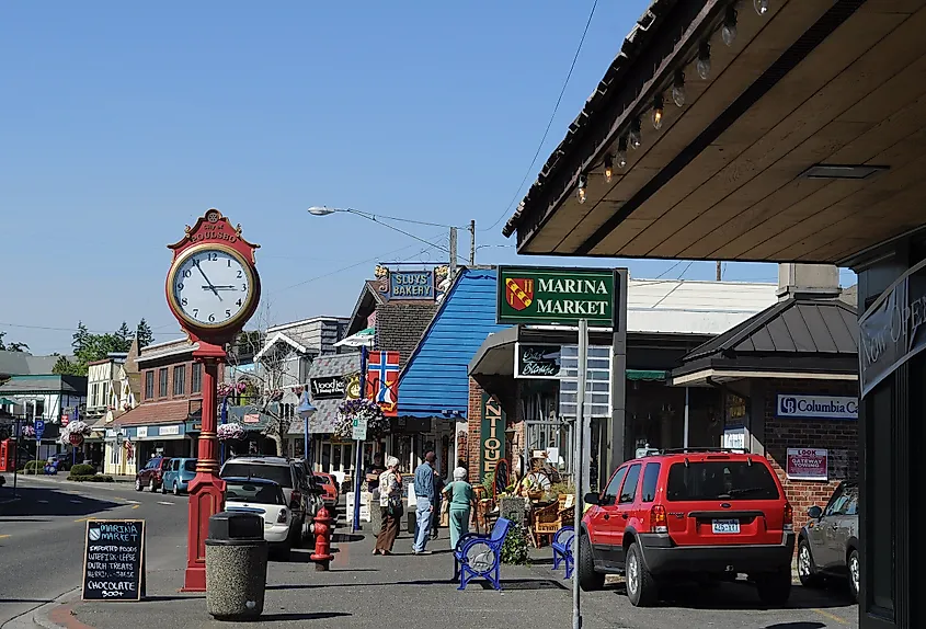 Front Street, Poulsbo, Washington