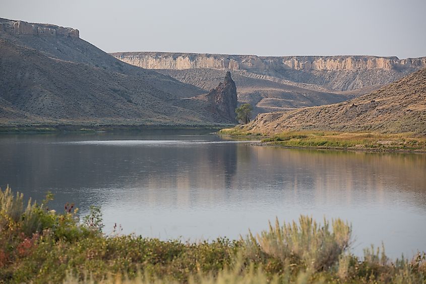 The Missouri River Breaks region near Winifred, Montana