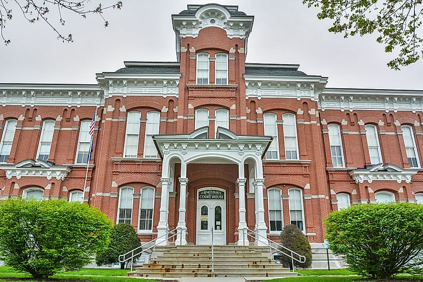 Wayne County Court House in Honesdale, PA.