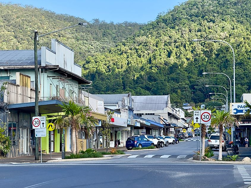 Butler Street in Tully, Queensland.