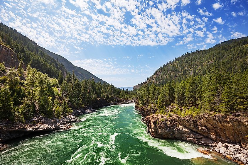 Kootenay River near Libby