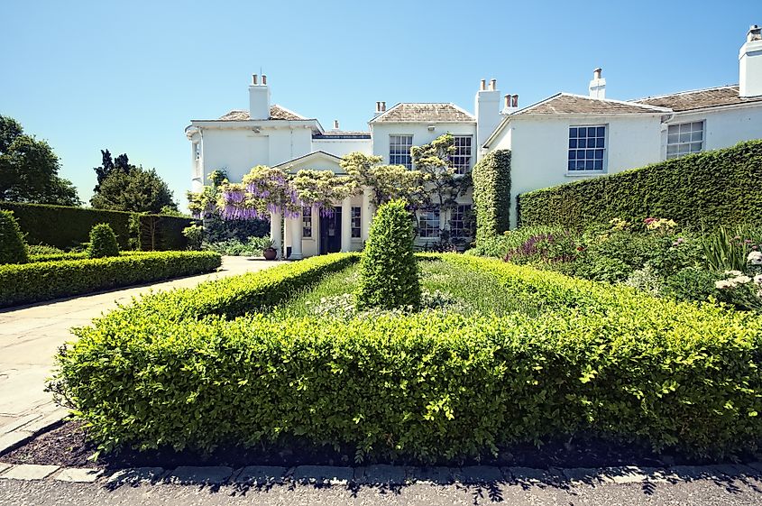 Pembroke Lodge Garden in Richmond Park , London.