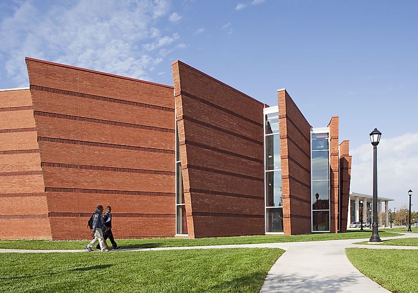 Delaware State University Wellness Center designed by Holzman Moss Bottino Architecture