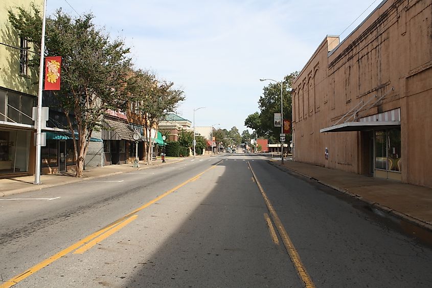 Downtown Clarksville, Arkansas
