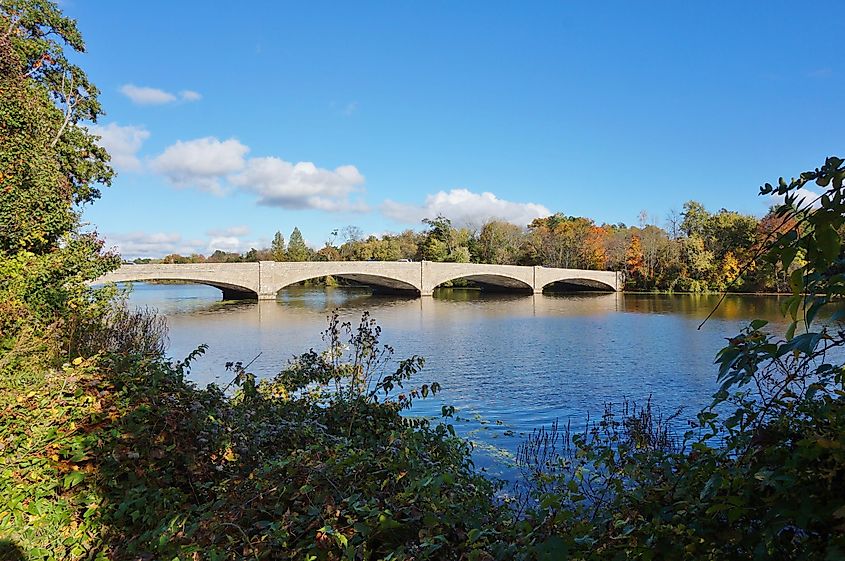 Lake Carnegie in New Jersey