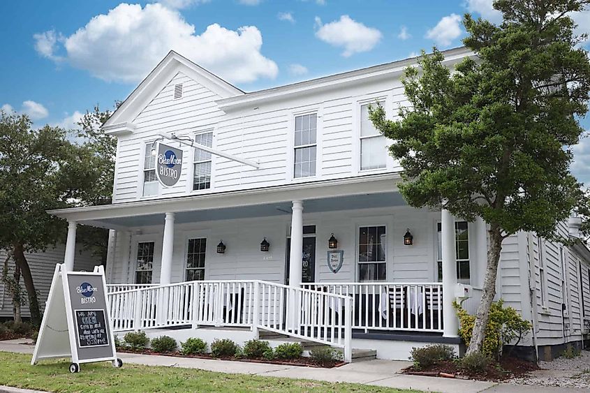 Beaufort, NC. Blue Moon Bistro.