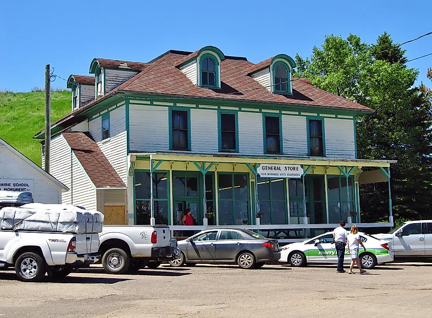Frontier Village General Store in Jamestown, North Dakota.