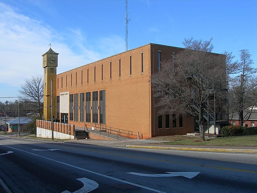 Habersham County Court House Clarkesville, Georgia