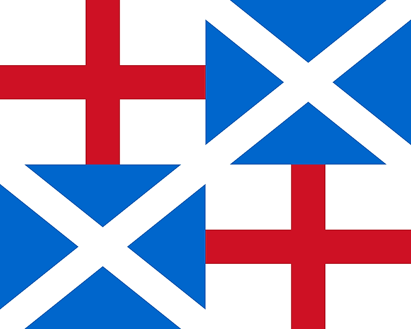 Flag of the Commonwealth of England. Image credit: Wikimedia.org