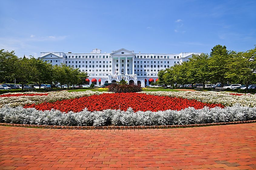Greenbrier Resort, White Sulphur Springs, West Virginia.