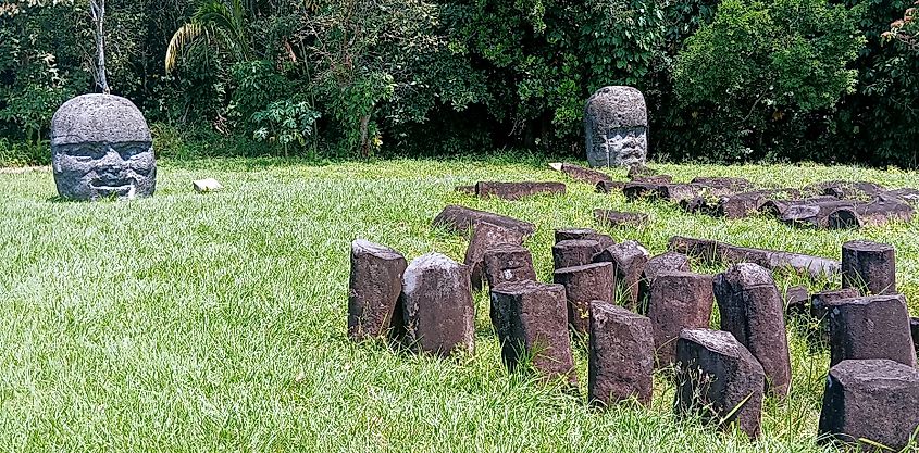 Olmec site at La Venta.