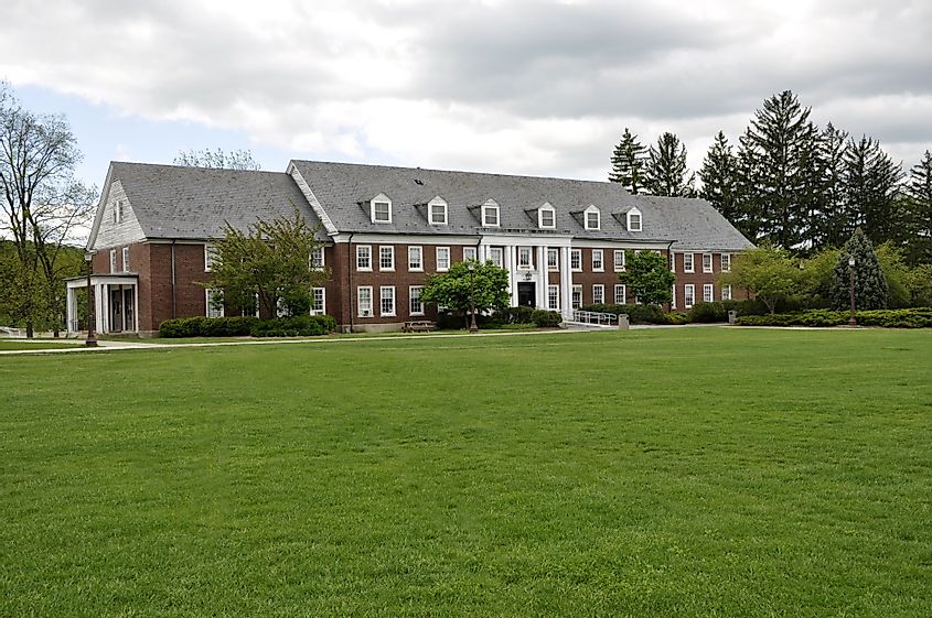 Monroe Hall of the East Stroudsburg University, Pennsylvania