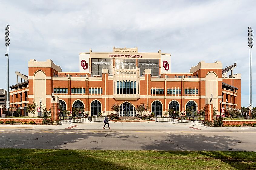 University of Oklahoma in Norman, Oklahoma