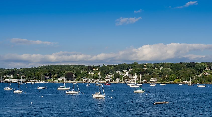 The scenic settings of Tiverton, Rhode Island.