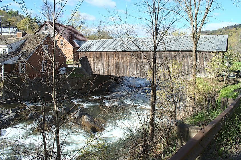 Mill Covered Bridge, Tunbridge, Vermont