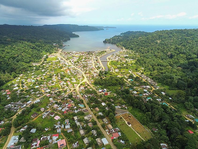 anto António do Príncipe, is the main settlement of the island of Príncipe in São Tomé and Príncipe.