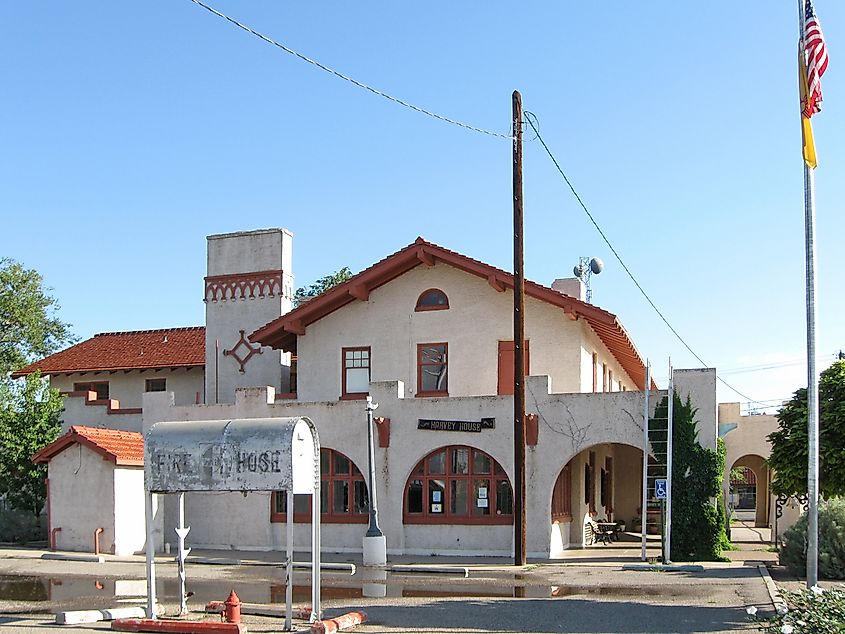 The Harvey House Museum in Belen, New Mexico.