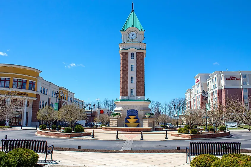 he Town Center at Levis Commons in Perrysburg, Ohio.