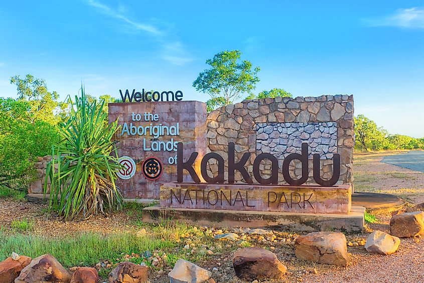 Entrance to Kakadu National Park