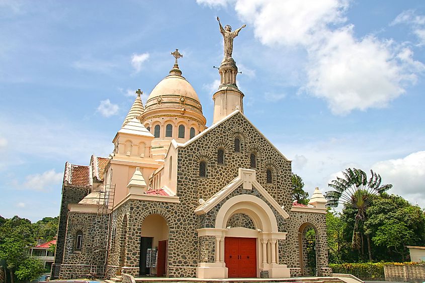 St. Louis Cathedral, Fort de France, in the French Caribbean Island of Martinique