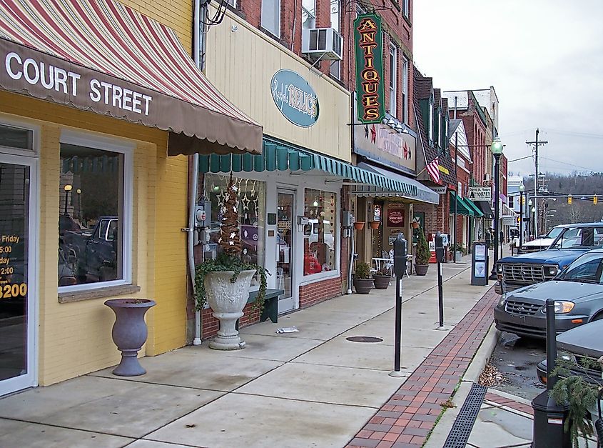 Downtown Ripley, West Virginia