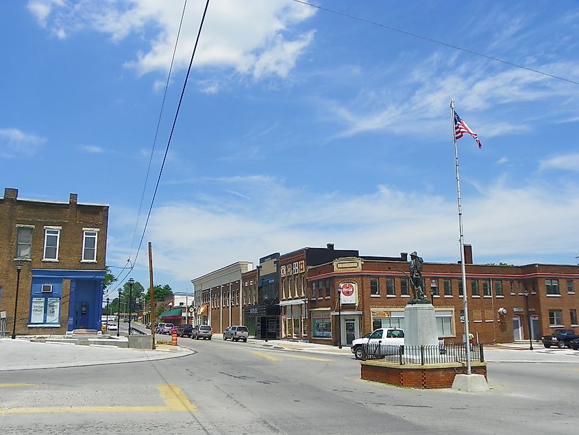 Beautiful Downtown Monticello, Kentucky