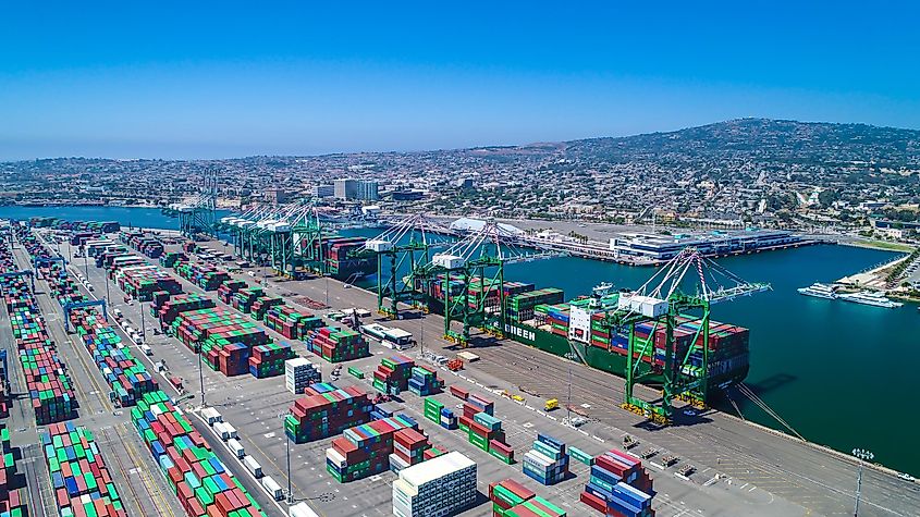 Los Angeles port