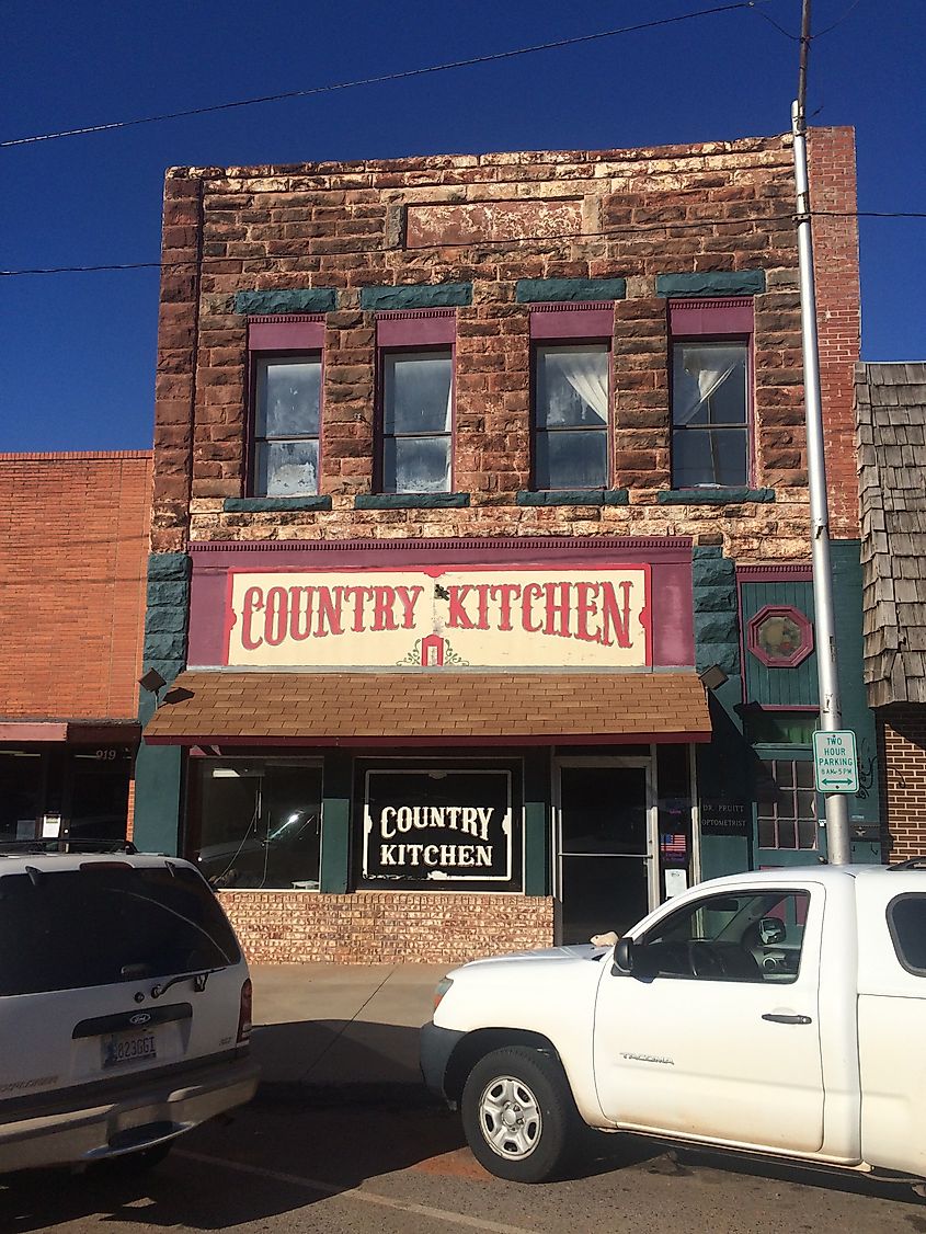 The Boston Store in Chandler, Oklahoma.