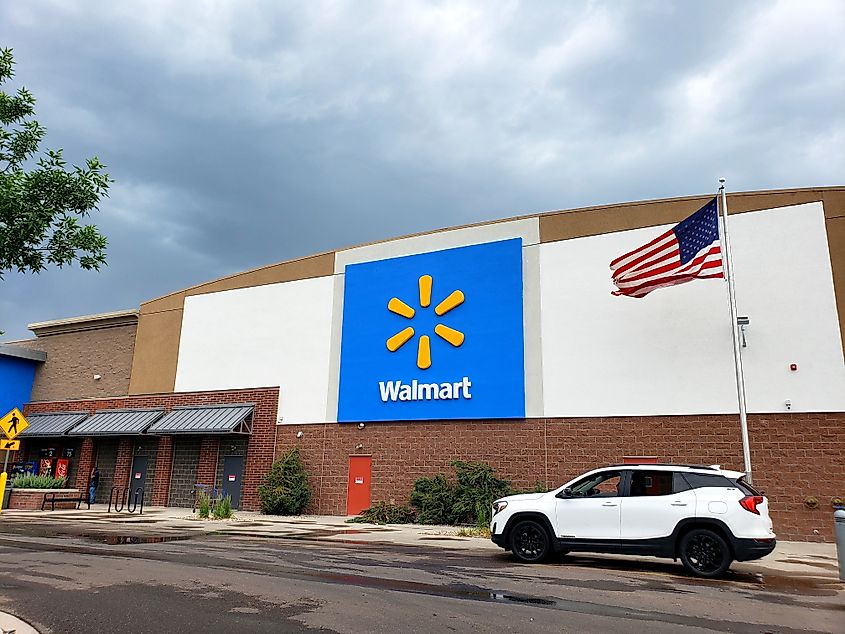 Walmart near Saddle Ridge in Cheyenne, Wyoming.