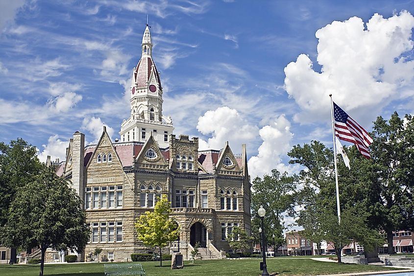 Court House in Pittsfield, Illinois