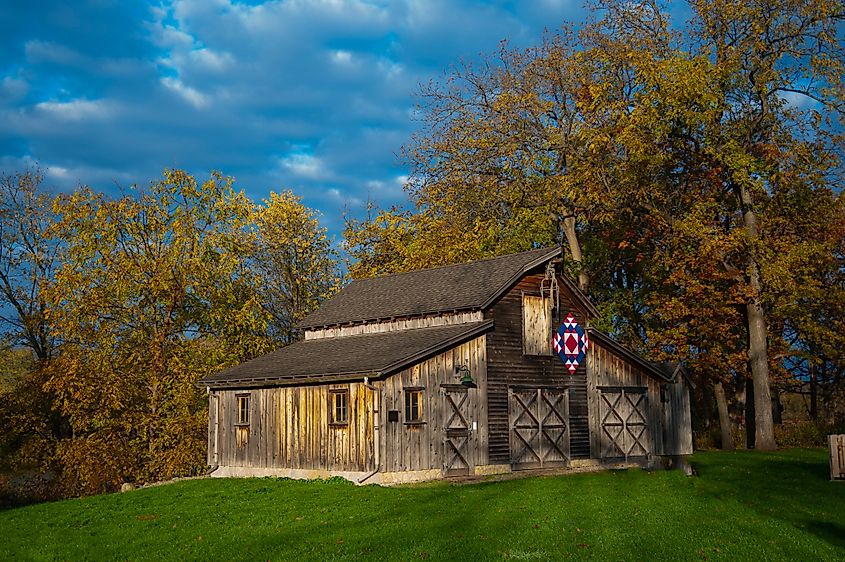 The Beckman Mill near Beloit, Wisconsin.