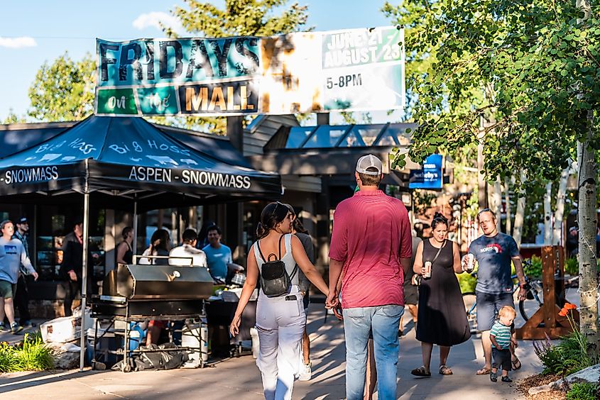 Marketplace in Aspen, Colorado