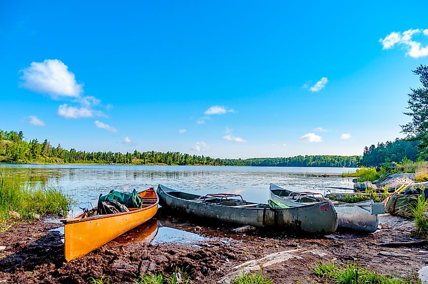 Boundary Waters Canoe Area Wilderness, Minnesota.
