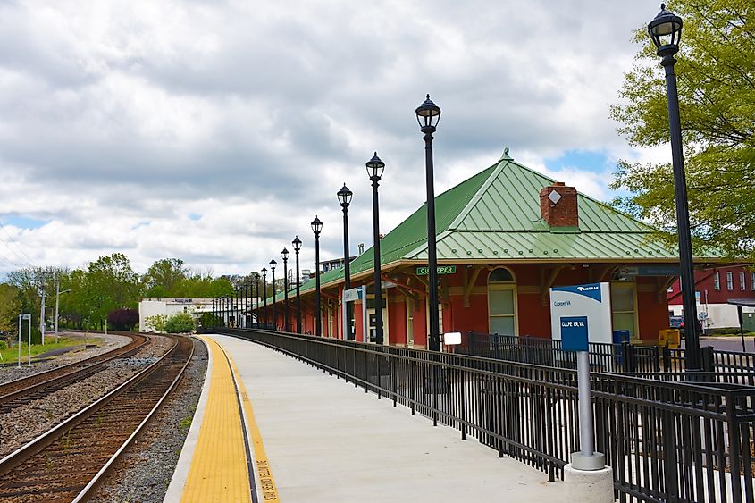 Train Station in Culpeper, Virginia