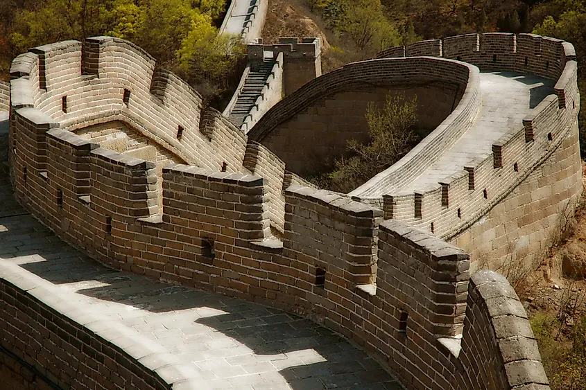 Can the Great Wall of China Be Seen From Space? - WorldAtlas