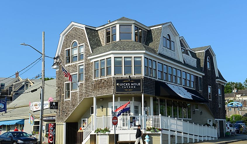 Historic Building in downtown Woods Hole, Town of Falmouth, Massachusetts