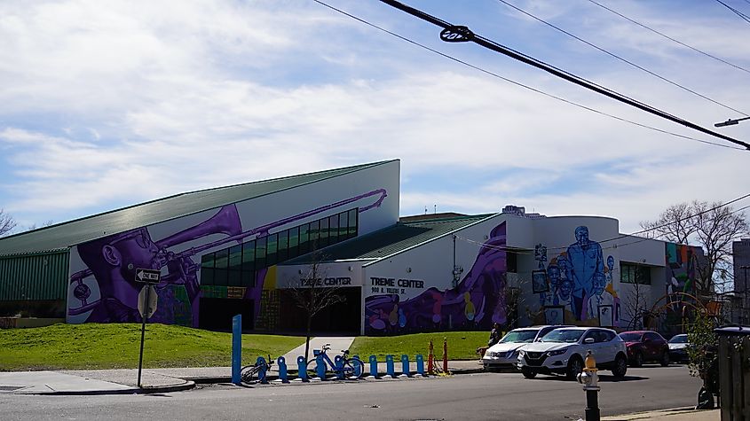 The Treme Center in the Treme neighborhood of New Orleans.