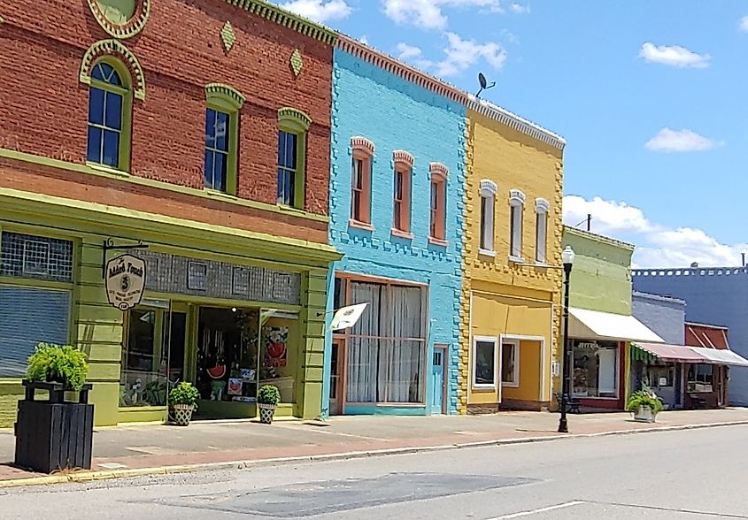 Downtown Saluda, North Carolina