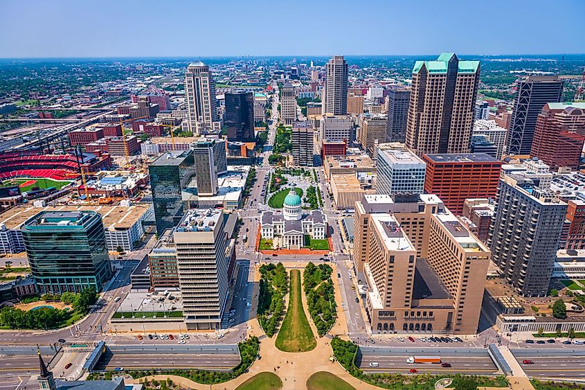 St Louis Missouri WorldAtlas