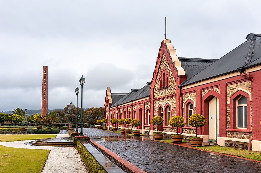 A winery in Tanunda, South Australia.