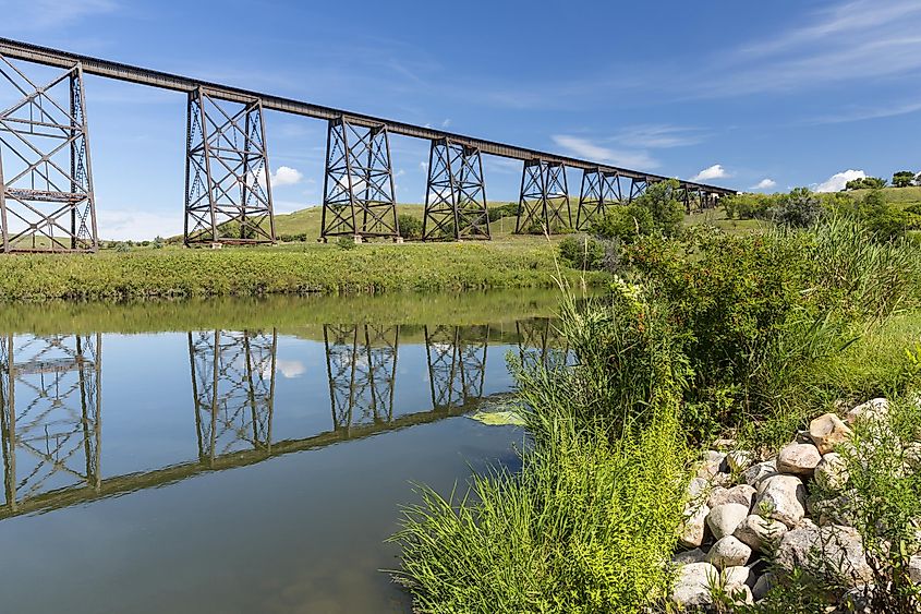 Hi-Line Railroad Bridge.