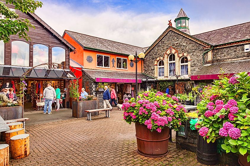 Betws-y-Coed, Conwy, Snowdonia National Park, Wales, UK. 