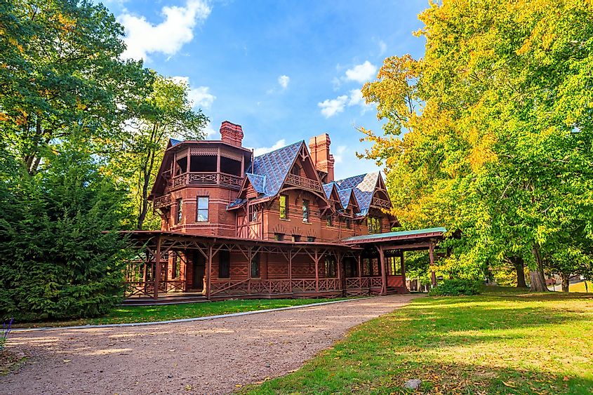 The Mark Twain House and Museum in Hartford, Connecticut